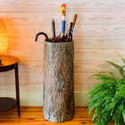 Country Stump 🌳  Vintage Farmhouse Umbrella Stand