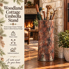 Country Stump 🌳  Vintage Farmhouse Umbrella Stand